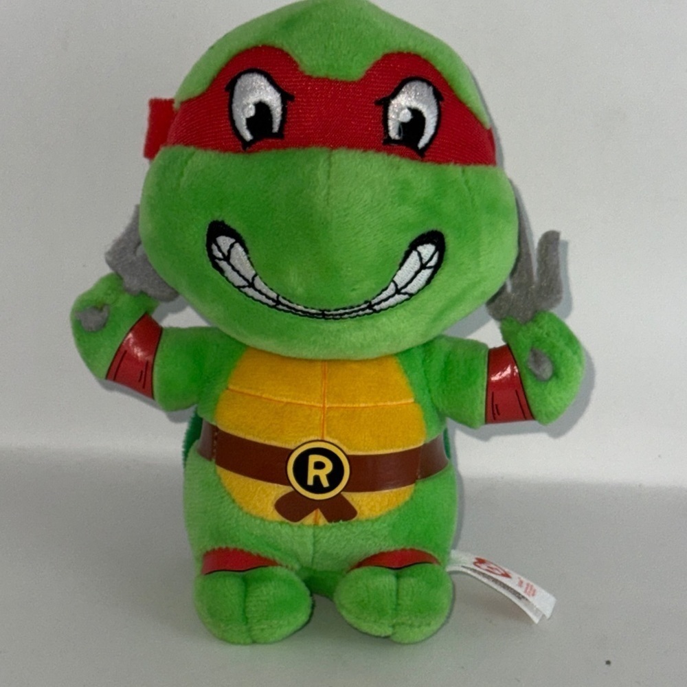 Teenage Mutant Ninja Turtles Ninja Turtle Rafael Plush Toy 6 " by Ty
